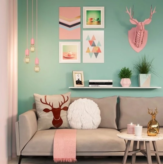 Aposte no azul para uma decoração puro charme 5 tendências de pintura que vão deixar sua casa um charme