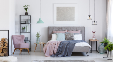 Quarto cinza: como montar uma decoração estilo tumblr com vários tons dessa cor de parede 