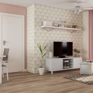 Sala Com Piso Laminado | Leroy Merlin