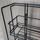 0181-porta Garrafa Triplo Lateral Preto - Schmitt-trilho Tele