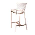 01 Banqueta Alta Amarílis Para Bar/cozinha Com Almofada