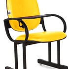 01 Cadeira Escolar Para Auditório Com Prancheta Linha Dallas