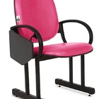 01 Cadeira Escolar Para Auditório E Escolas Com Prancheta Lin