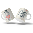 01 Caneca Personalizada Amor Love Paixão Feminina Namorados