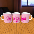01 Caneca Personalizada Dia Dos Namorados Feminina Mulher