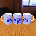 01 Xícara Personalizada Para Dia Dos Namorados Amor Caneca