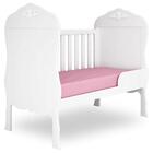 02 Berços Americano Com Capitonê E Cômoda Infantil Realeza Br