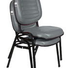 02 Cadeiras Empilhável Para Igrejas Evangélicas Linha Holy Ci