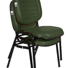 02 Cadeiras Empilhável Para Igrejas Evangélicas Linha Holy Ve