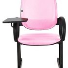 02 Cadeiras Escolar Para Auditório E Escolas Com Prancheta Li