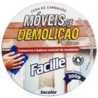 02 Cera Carnauba Lustra Moveis 200g Incolor 04 Panos Micro