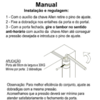 02 Dobradiça Com Mola Fechamento Automático E Suave Branco
