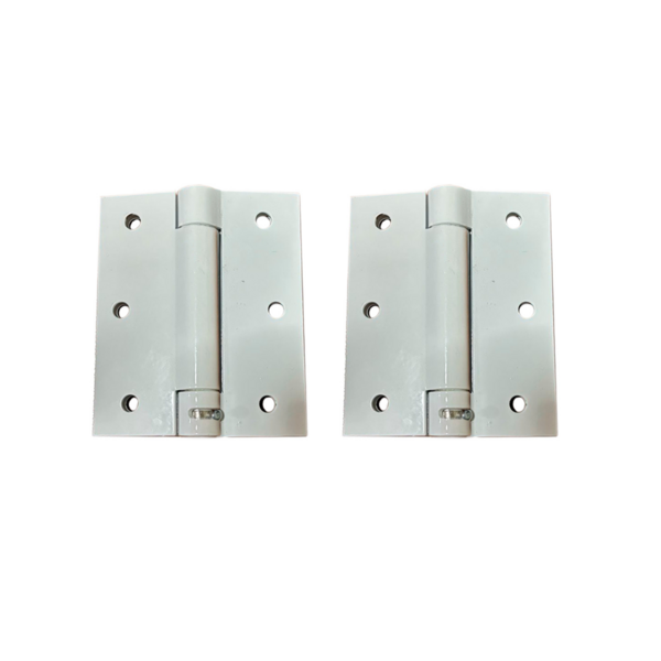 02 Dobradiça Com Mola Fechamento Automático E Suave Branco