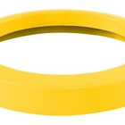 02 Lixeira Com Aro Em Plástico 12 Litros Cb38 Escolha A Cor V