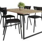 02 Pés De Mesa Square Steel Estrutálica