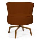 02 Poltronas Olivia Ka B235 Linho Terracota