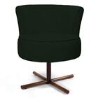 02 Poltronas Olivia Xis C-117 Linho Verde Musgo