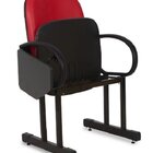 02 Poltronas Para Auditório Linha Auditório Vermelho