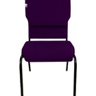 03 Cadeiras Empilhável Para Igrejas Evangélicas Linha Church