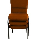 03 Cadeiras Empilhável Para Igrejas Evangélicas Linha Church