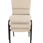 03 Cadeiras Empilhável Para Igrejas Evangélicas Linha Church