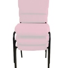 03 Cadeiras Empilhável Para Igrejas Evangélicas Linha Church