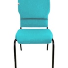 03 Cadeiras Empilhável Para Igrejas Evangélicas Linha Church