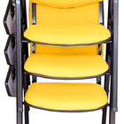 03 Cadeiras Escolar Universitária Linha Hotel Auditório Amare