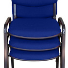 03 Cadeiras Para Auditórios Linha Hotel Auditório Azul