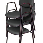 03 Cadeiras Para Auditórios Linha Hotel Auditório Marrom