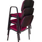 03 Cadeiras Para Auditórios Linha Hotel Auditório Rosa