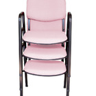 03 Cadeiras Para Auditórios Linha Hotel Auditório Rosa