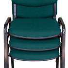 03 Cadeiras Para Auditórios Linha Hotel Auditório Verde