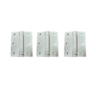 03 Dobradiça Com Mola Fechamento Automático E Suave Branco