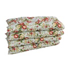 04 Almofada P/ Cadeiras De Bambu Poltrona Area Varanda Jardim