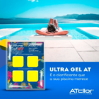 04 Cartelas Super Clarificante Atcllor Ultra Gel 60 Grs