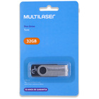 04 Pen Drive Twist 32gb Usb Multilaser - 4 Cartelas