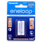 04 Pilha Eneloop Aaa Recarregável 800mah Panasonic 2 Cartela
