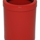 04 Un. Lixeira  Em Plástico Com Aro 12 Litros Home Ou Office