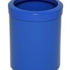 04 Un. Lixeira  Em Plástico Com Aro 12 Litros Home Ou Office