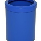 04 Un. Lixeira Em Plástico Com Aro 12 Litros Home Ou Office A