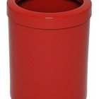 04 Un. Lixeira Em Plástico Com Aro 12 Litros Home Ou Office A