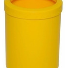 04 Un. Lixeira Em Plástico Com Aro 12 Litros Home Ou Office P