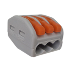 05 peças Conector De Emenda/derivação 3 Vias 0,5 A 4,00mm 32a