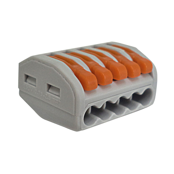 05 peças Conector De Emenda/derivação 5 Vias 0,5 A 4,00mm 32a