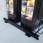 0717 Lixeira Dupla 2x 15 Litros Aramado Deslizante Para Armár