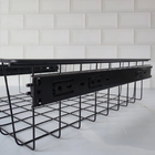 0865 Gaveta Fruteira Deslizante Baixa 370mm Preta Schmitt