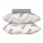 1,38m X 1,88m X 28cm-jogo Cama Simples 3pc Toque Acetinado -