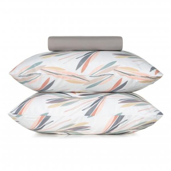 1,38m X 1,88m X 28cm-jogo Cama Simples 3pc Toque Acetinado -