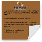 1000 Adesivos/ Rótulos Personalizados Em Vinil 4x4 Cm